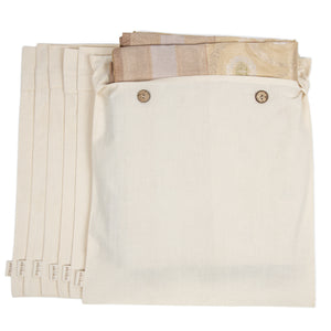 AKIIKO BASICS - Button Saree Bag (Set of 6)