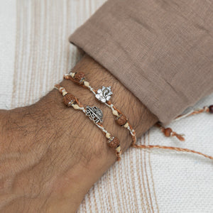 Divine Charm Rakhi Trio (3 Rakhis)