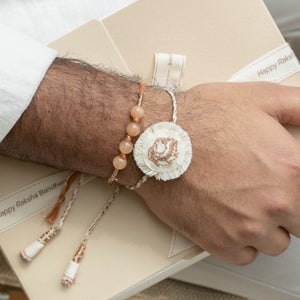 Zodiac Crystal Rakhi Duo (2 rakhis)