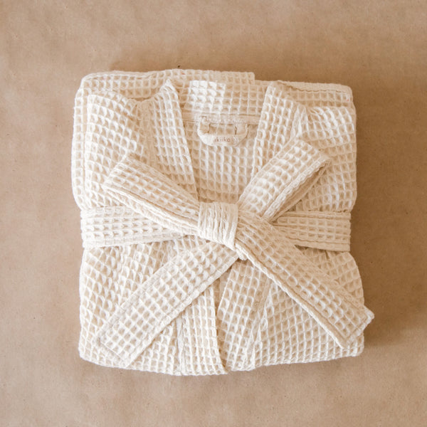 Pique Waffle Bathrobe