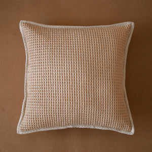 Pique Waffle Outline Cushion Cover