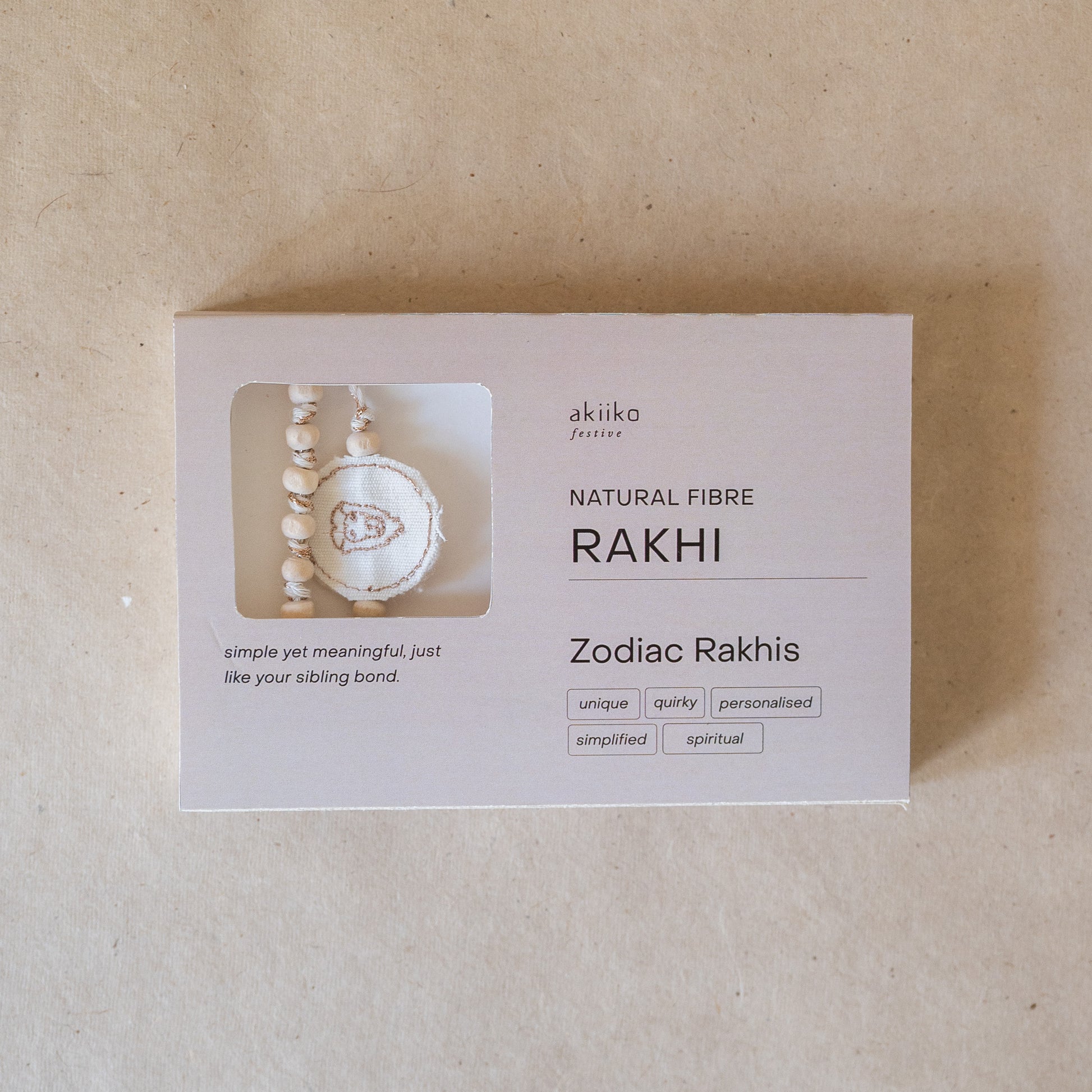 Zodiac Rakhi Box (2 rakhis)