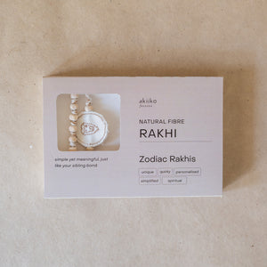 Zodiac Rakhi Box (2 rakhis)
