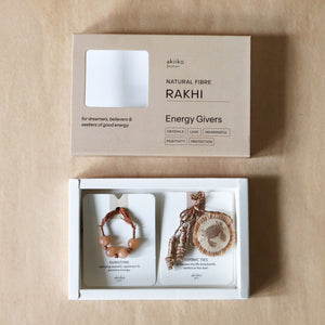 Zodiac Crystal Rakhi Duo (2 rakhis)