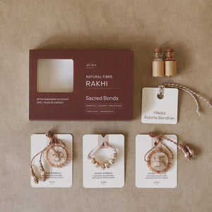 Divine Blessing Rakhi Trio ( 3 rakhis)