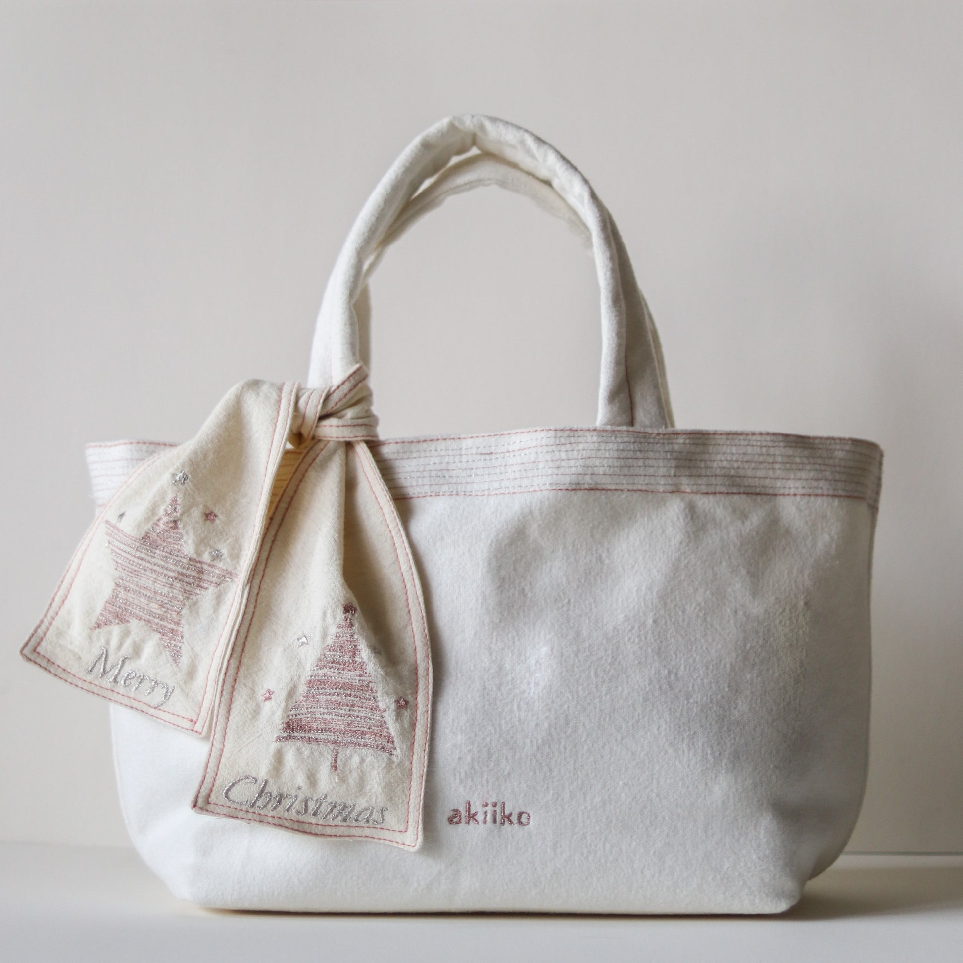 Holiday Scarf Gift Tote