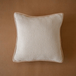 Pique Waffle Outline Cushion Cover