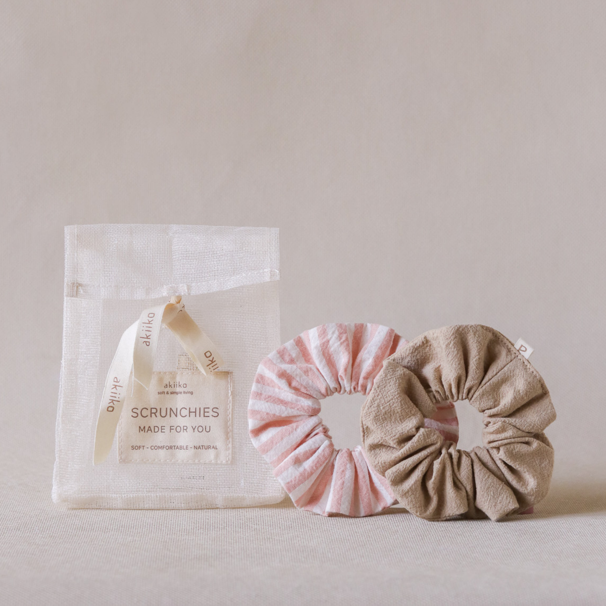 Sweet Puff Scrunchie Duo