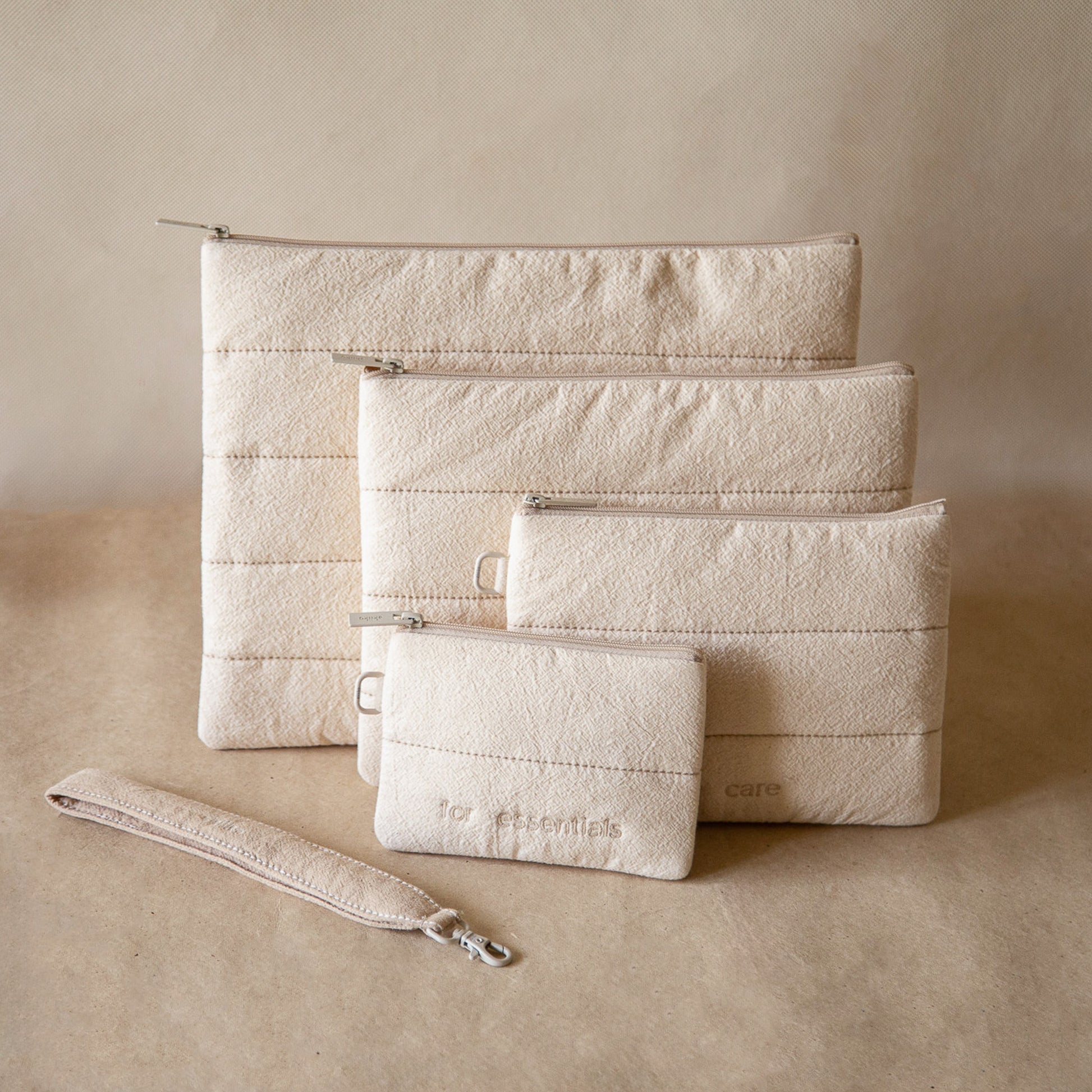 Crinkle Flat Pouch (set of 4)