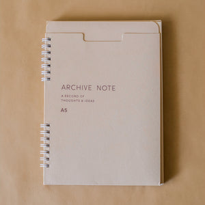 Archive Note - A5 Spiral Notebook