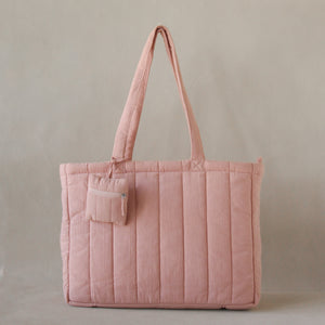 Crinkle Stripe Tote Bag