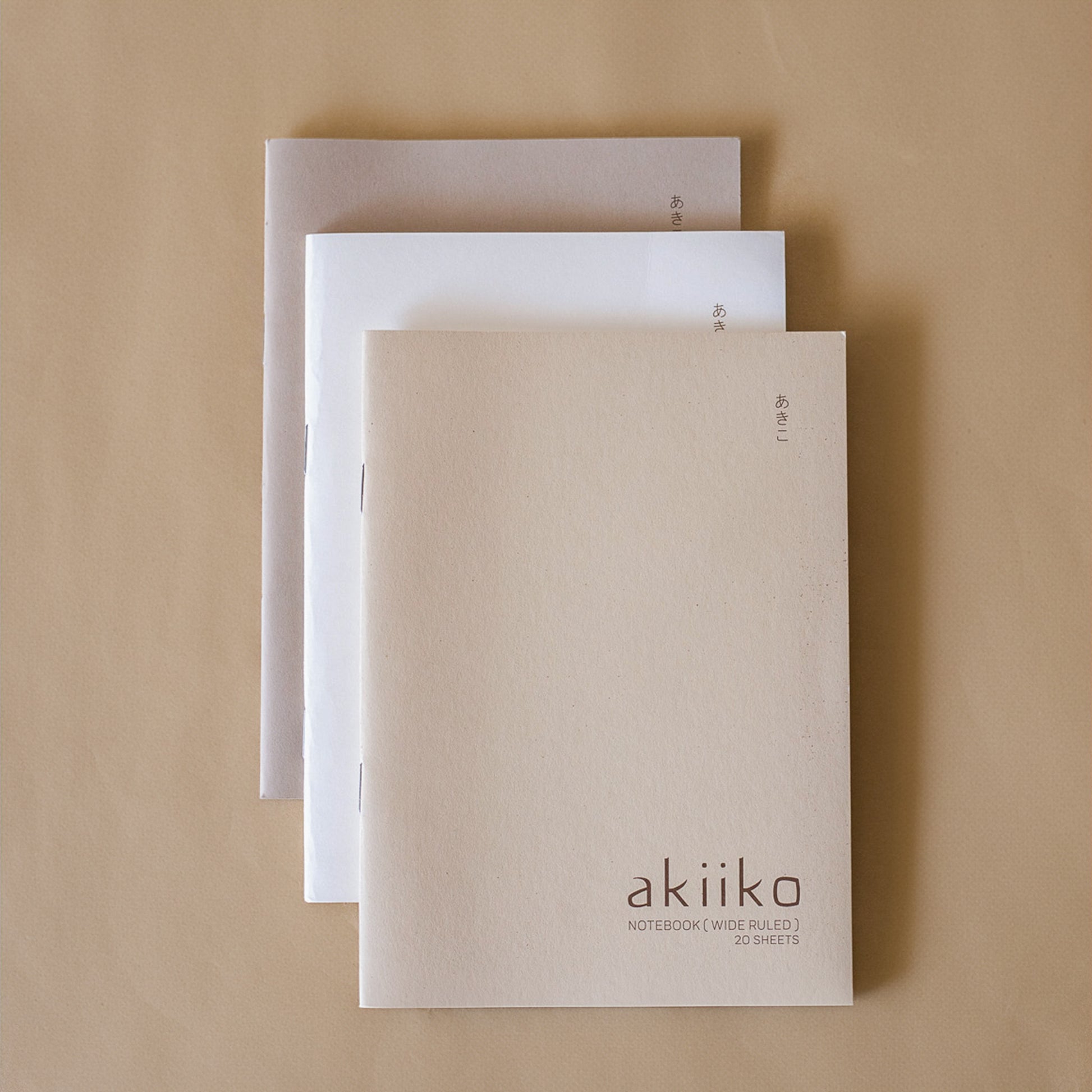 Assorted Notebook Set (pack of 3)