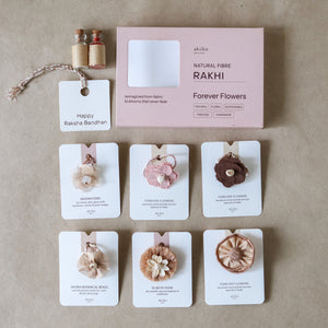 Flower Garden Assorted Rakhi Set  (6 rakhis)