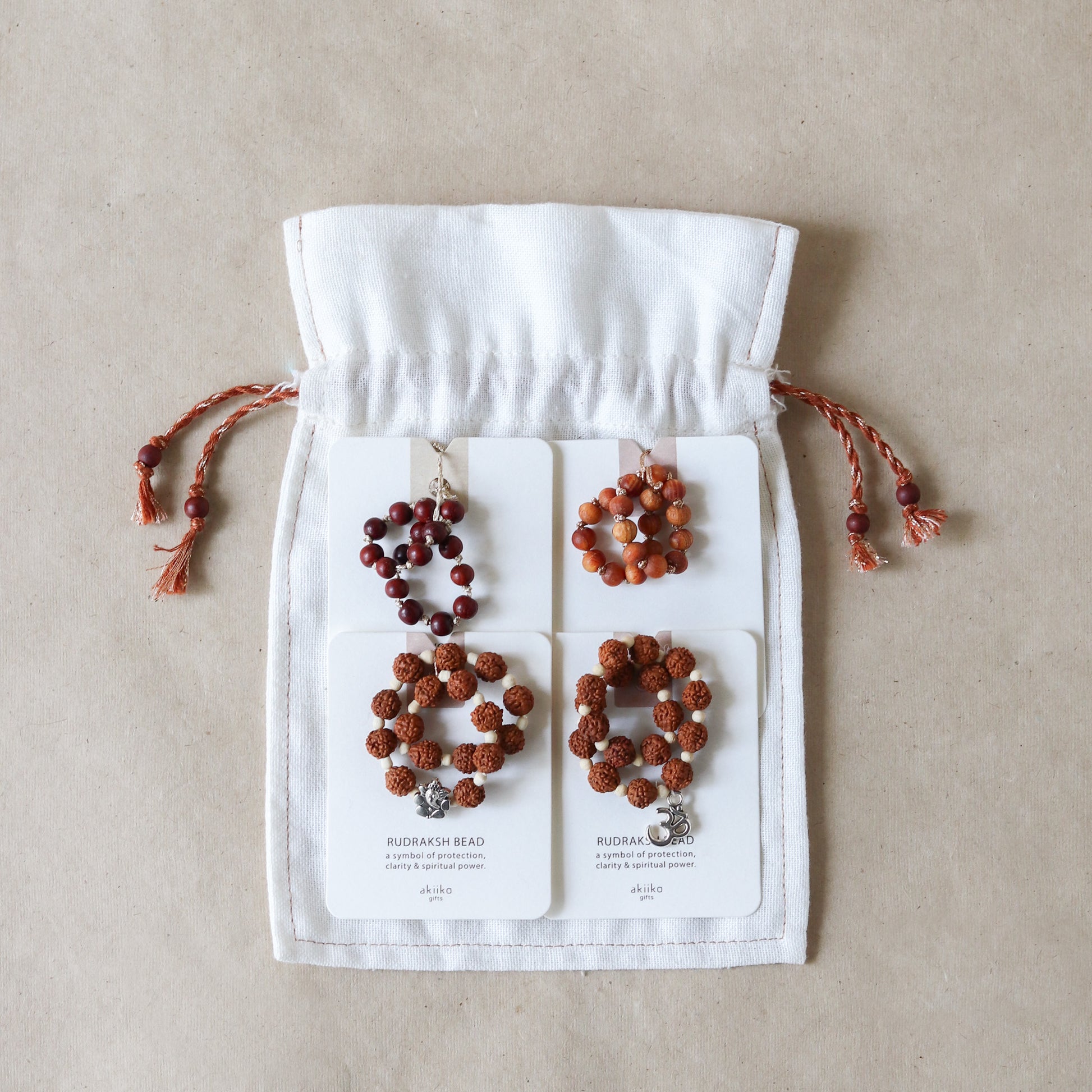 Rooted Traditions: Rakhi Set (4 Rakhis)
