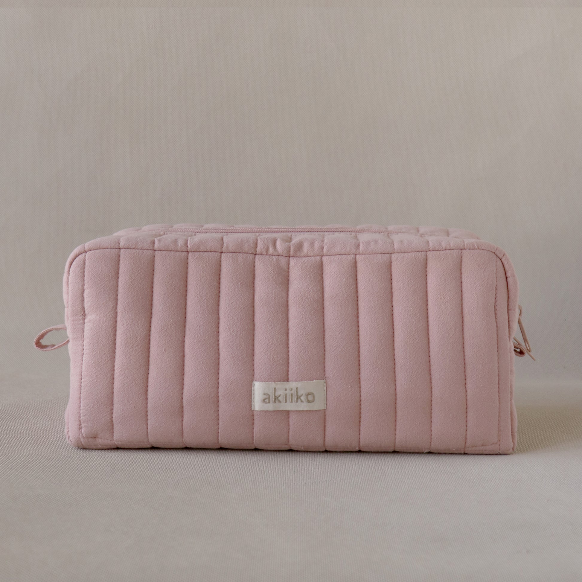 Crinkle Sectioned Long Pouch for Hair Supplies