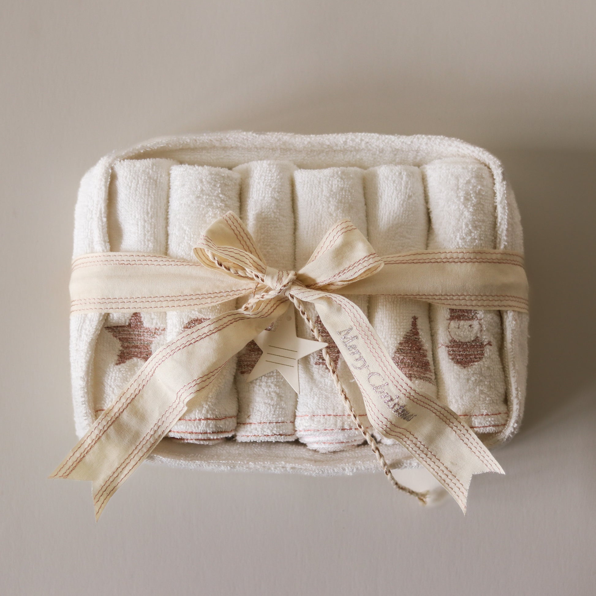 Snowy Face Towel Tray (pack of 6)