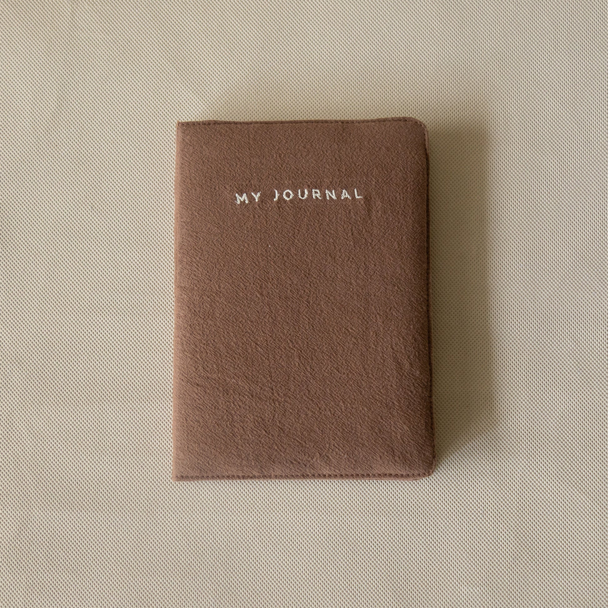Espresso Crinkle Journal