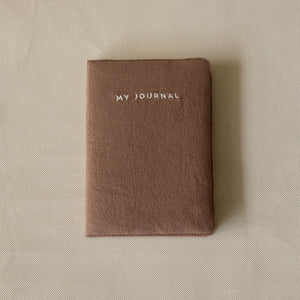 Espresso Crinkle Journal