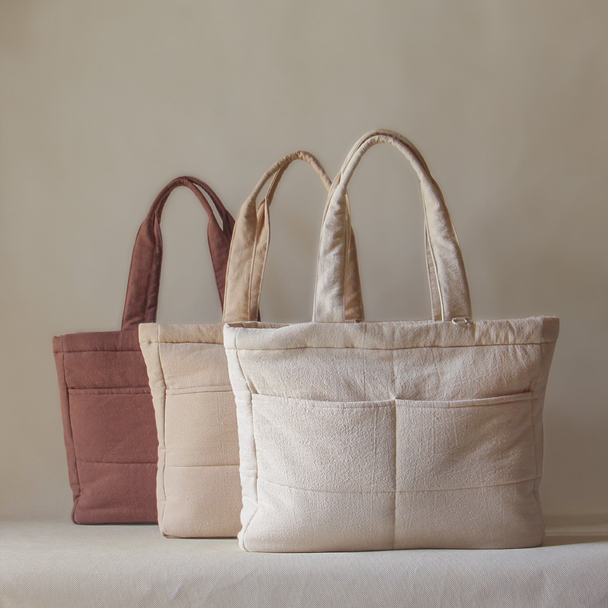 Crinkle Pocket Tote