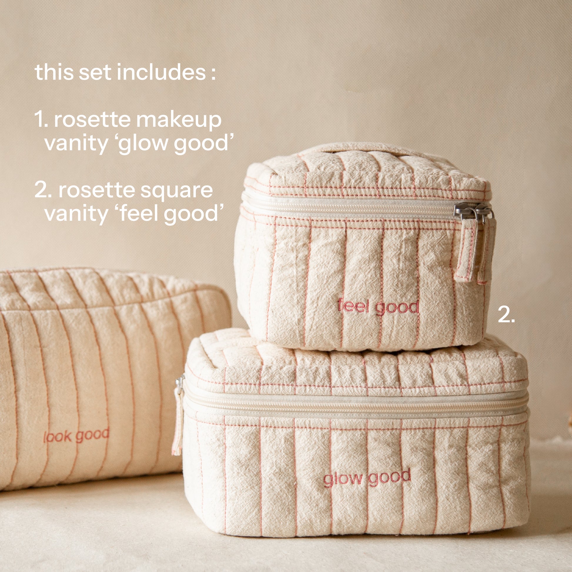 Rosette Vanity Duo
