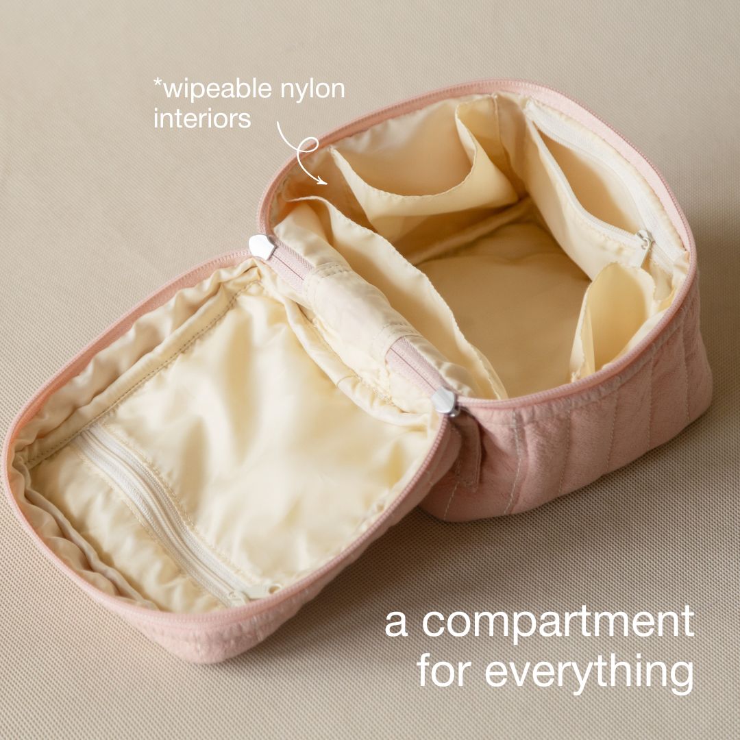 Sorbet ‘The Skin Supply’ Square Vanity pouch