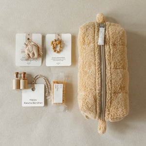 Tiny Trunk: Terry Pouch Rakhi Gift Set