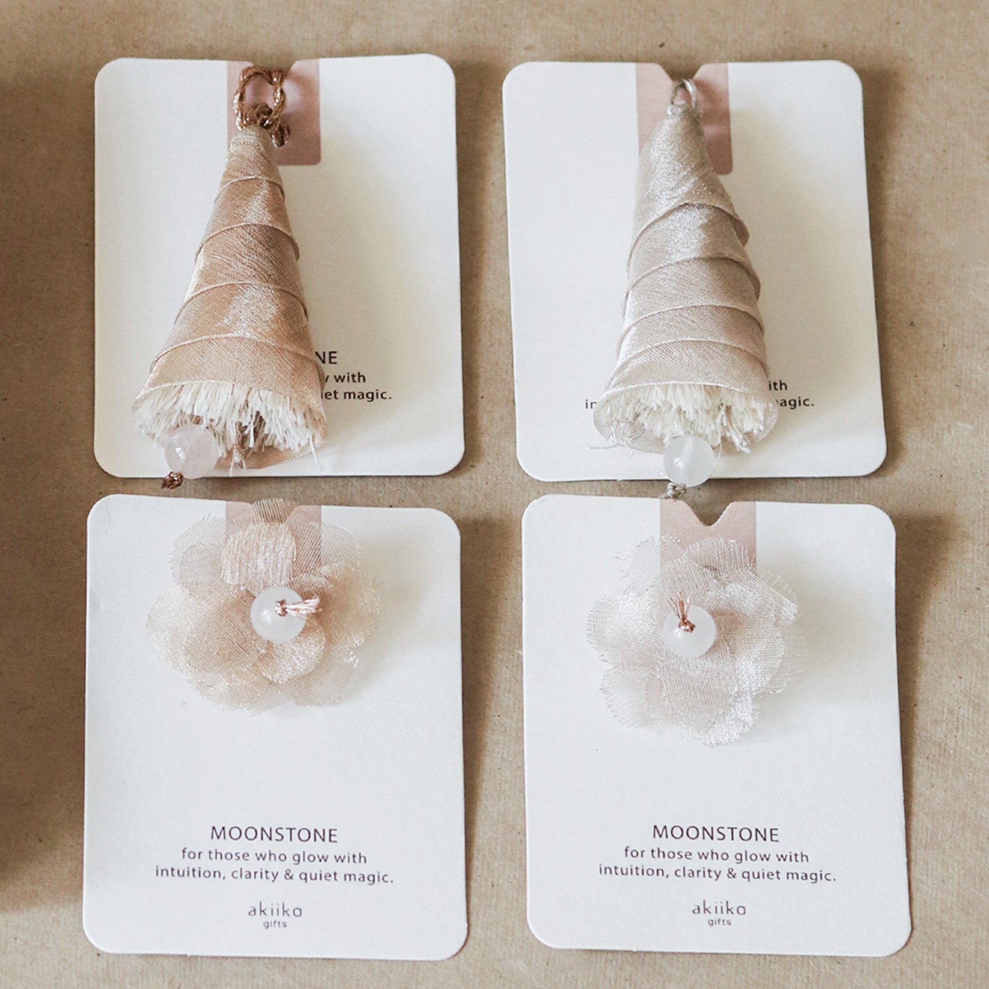 Moonstone Shine Rakhi Set  (2 rakhis, 2 lumbas)