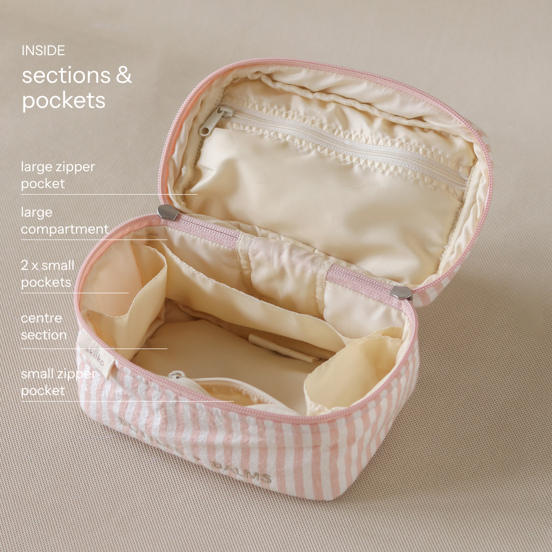 Puff Skincare Vanity Pouch - Midi
