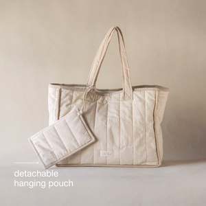 Crinkle Outline Tote Bag - akiiko 2