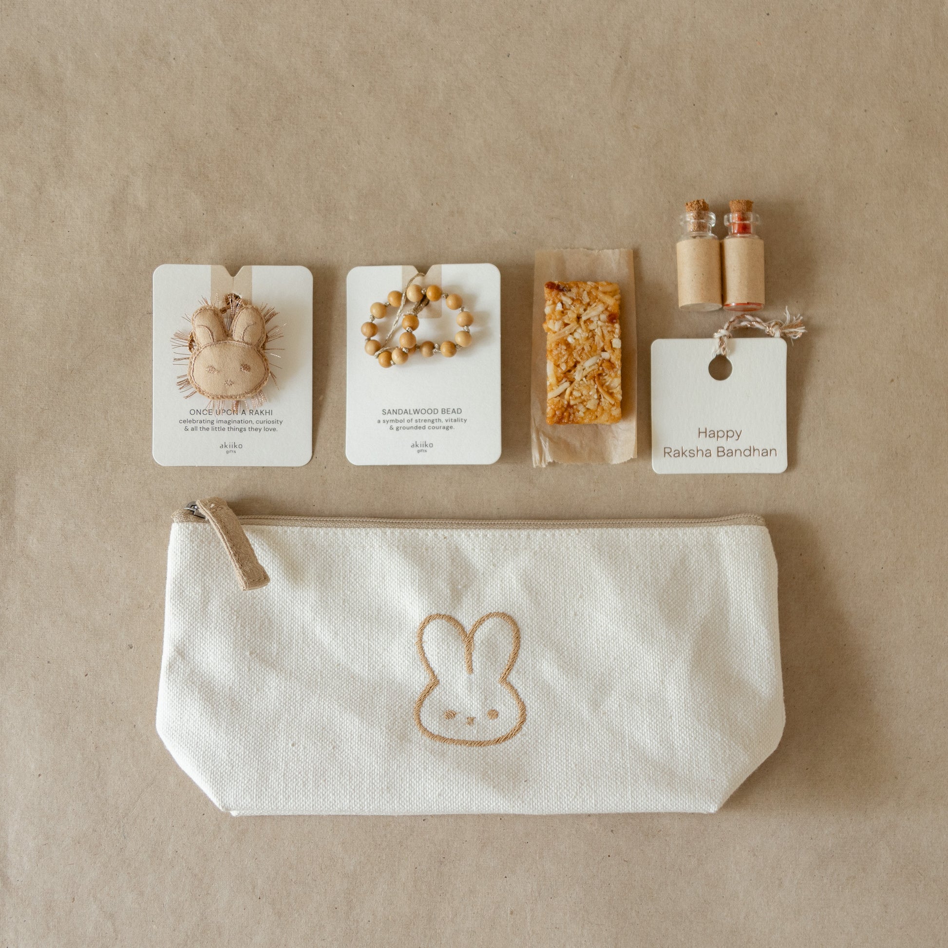 Bunnies, Beads & Bites: Rakhi Gift Set