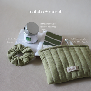 Matcha Merch Set