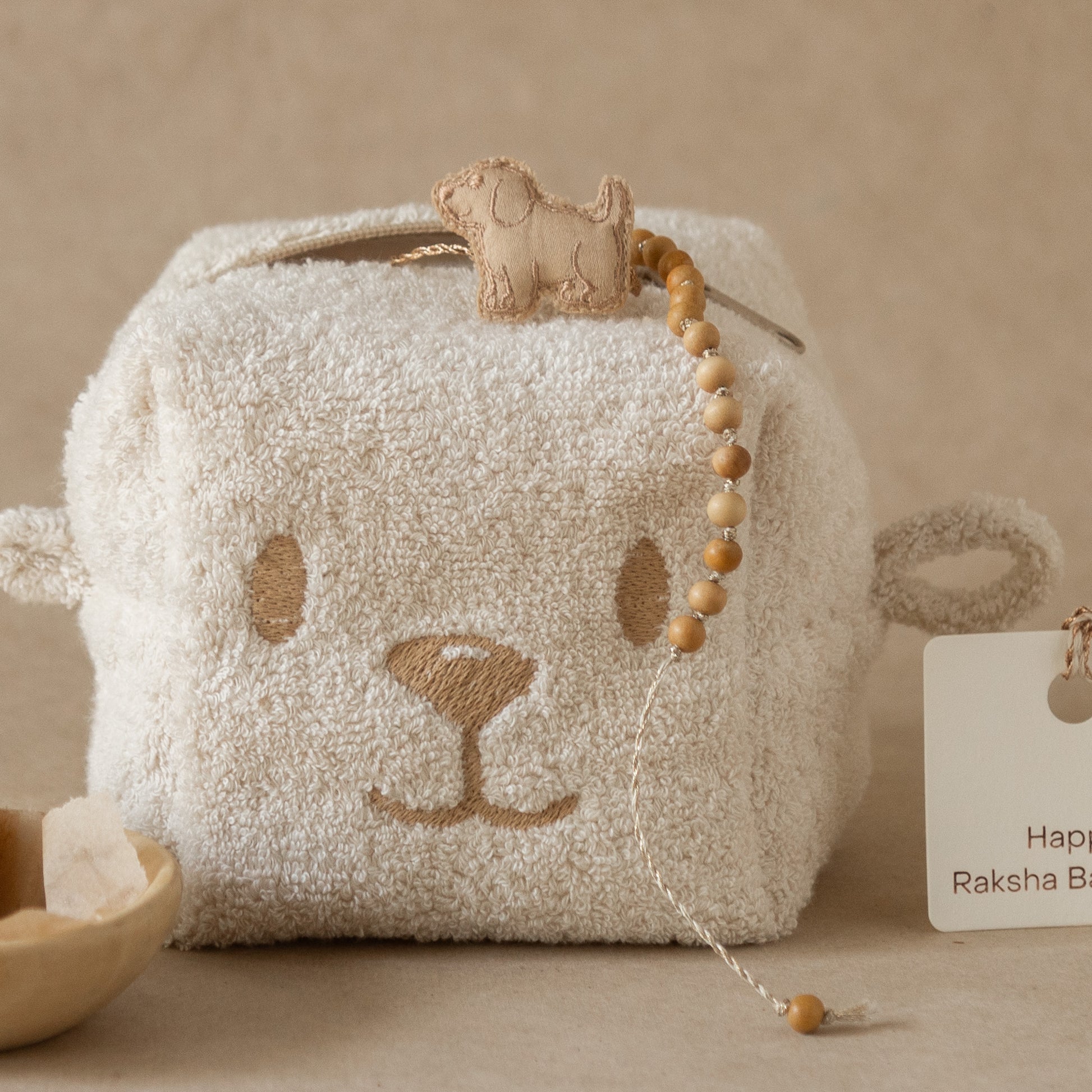 Little Woofs: Fluffy Rakhi Gift Set