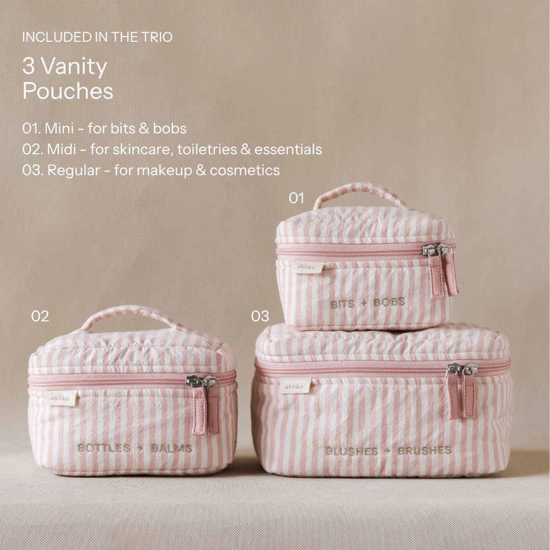 Sweet Puff Vanity Trio