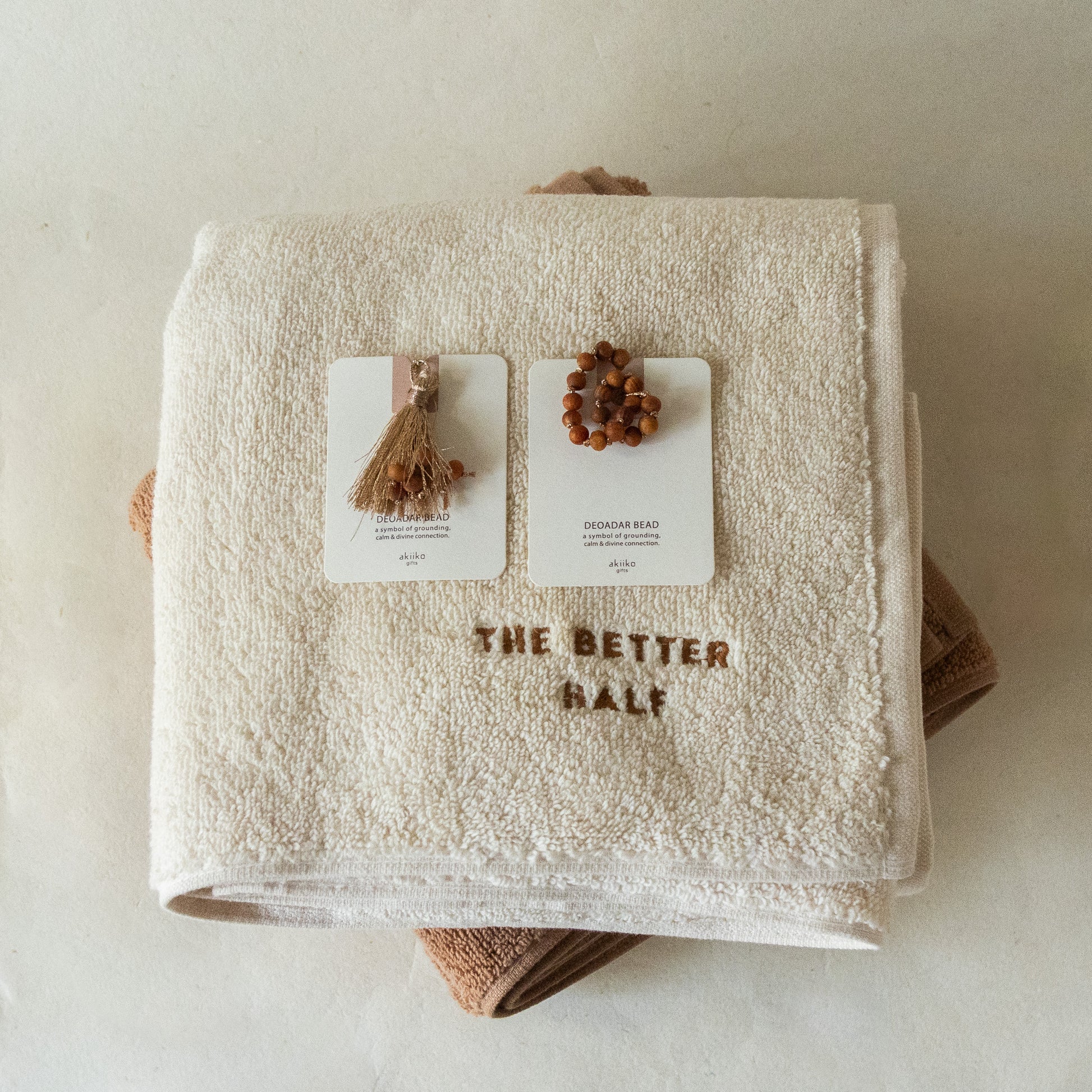 Soft Embrace:  Luxury Towel Rakhi Gift Set