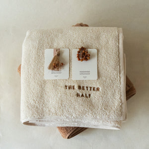 Soft Embrace:  Luxury Towel Rakhi Gift Set
