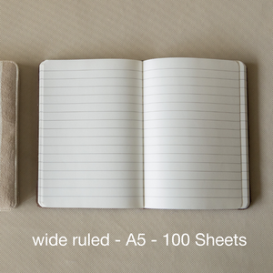 Espresso Crinkle Journal