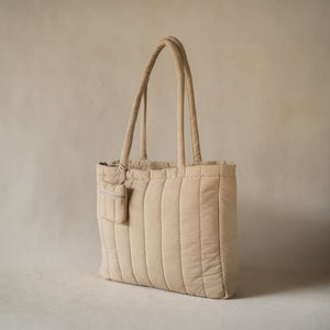Crinkle Stripe Tote