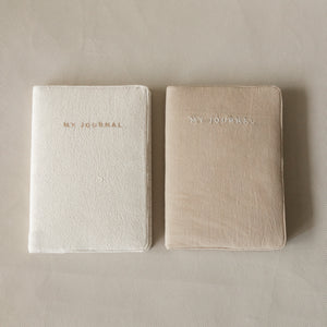 Neutral Crinkle Journal Duo