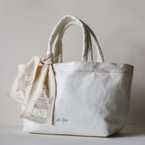 Holiday Scarf Gift Tote