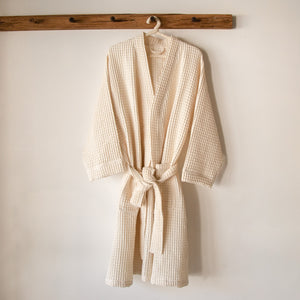 Pique Waffle Bathrobe