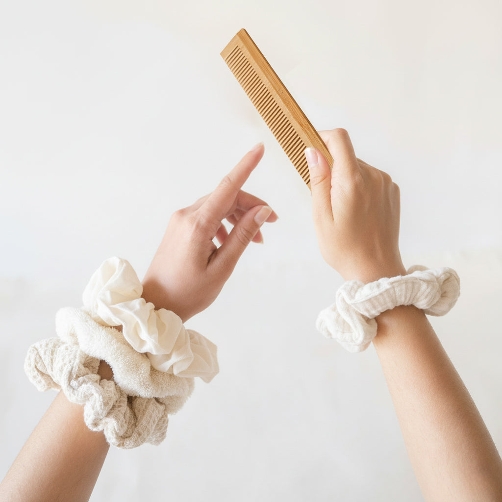 Ecru Scrunchie Sampler