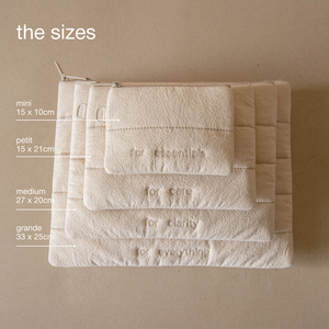 Crinkle Flat Pouch (set of 4)