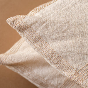 Crinkle Grid Festive Cushion Cover