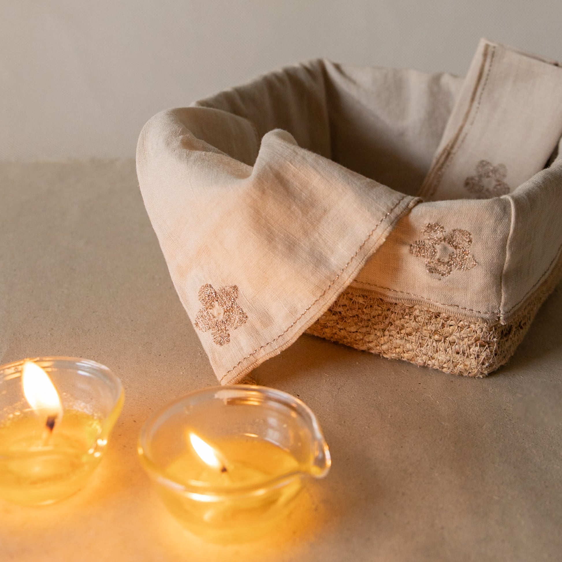 Lico Flora Dinner Napkins (pack of 4)