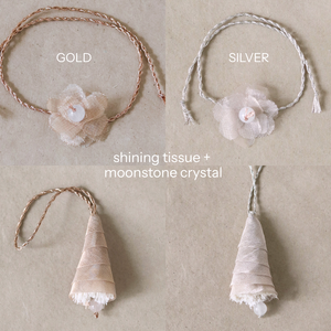 Moonstone Shine Rakhi Set  (2 rakhis, 2 lumbas)