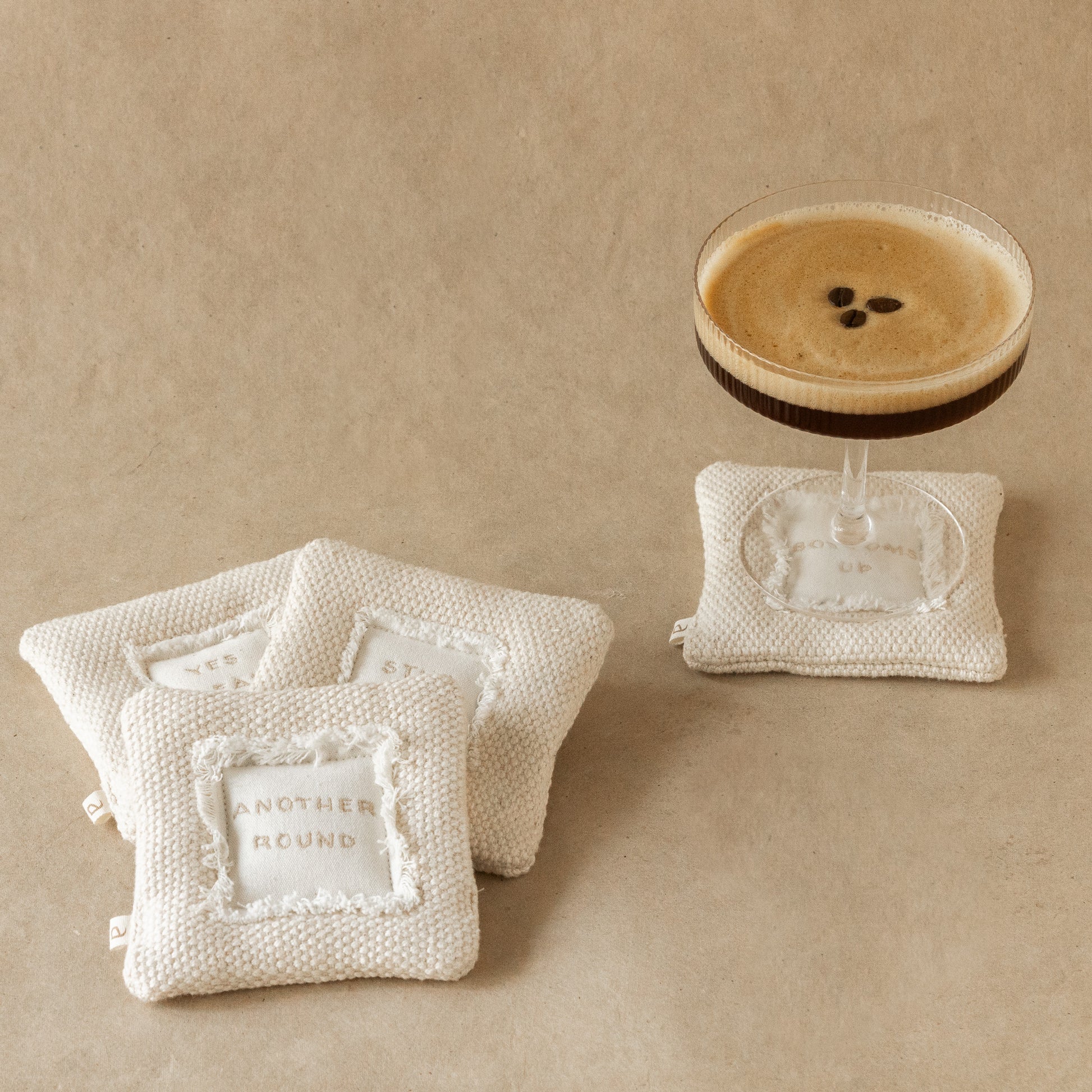 Happy Hour:  Coaster Rakhi Gift Set