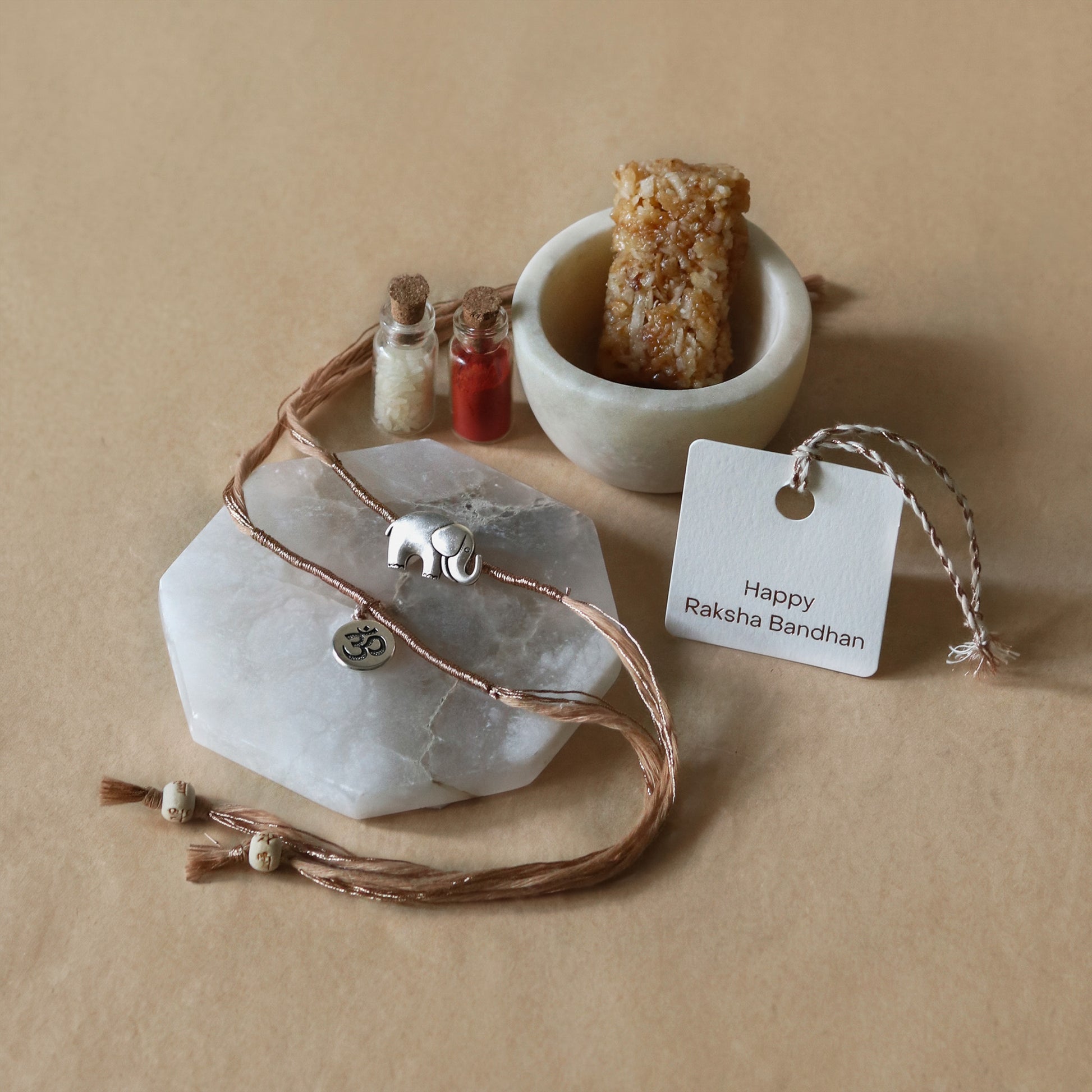 Spiritual Charm Rakhi Duo (2 Rakhis)