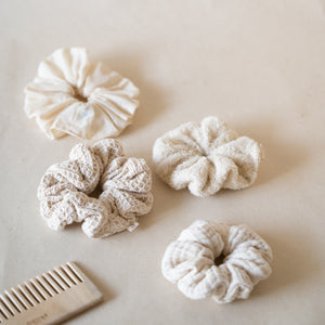 Ecru Scrunchie Sampler