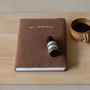 Espresso Crinkle Journal