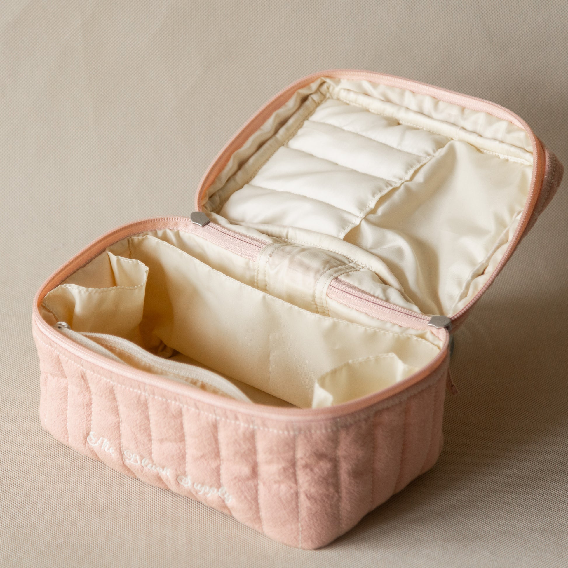 Sorbet 'The Blush Supply' Makeup Vanity Pouch